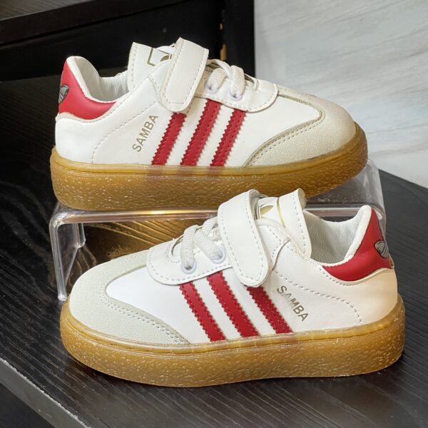 ⁦سنيكر SAMBA be 091 أحمر _ Sneakers SAMBA be 091⁩ - الصورة ⁦2⁩