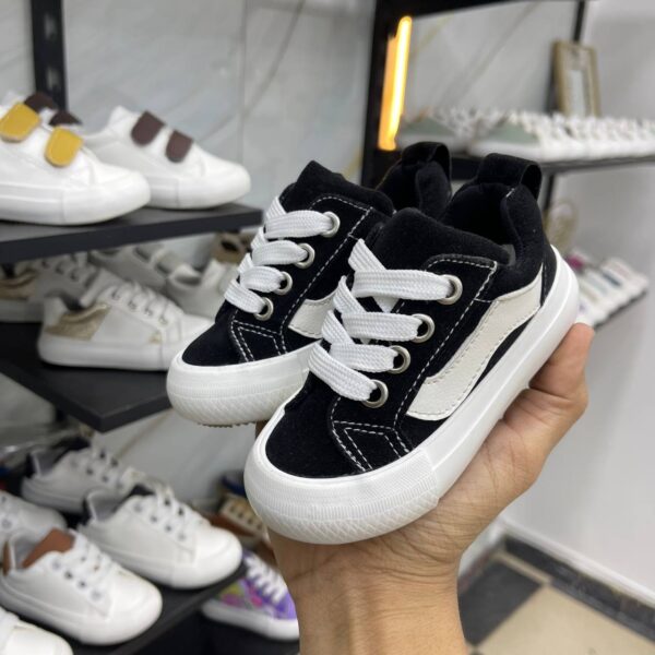 ⁦سنيكر عكاز أسود _ Sneakers Ajaz⁩ - الصورة ⁦5⁩