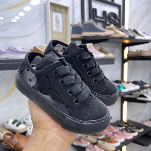 ⁦سنيكر فليه اسود  _  204 Sneakers Velvet⁩ - الصورة ⁦3⁩
