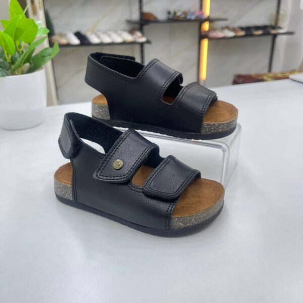 ⁦"صندل بيزك  أسود  – Basic Sandal"⁩ - الصورة ⁦2⁩
