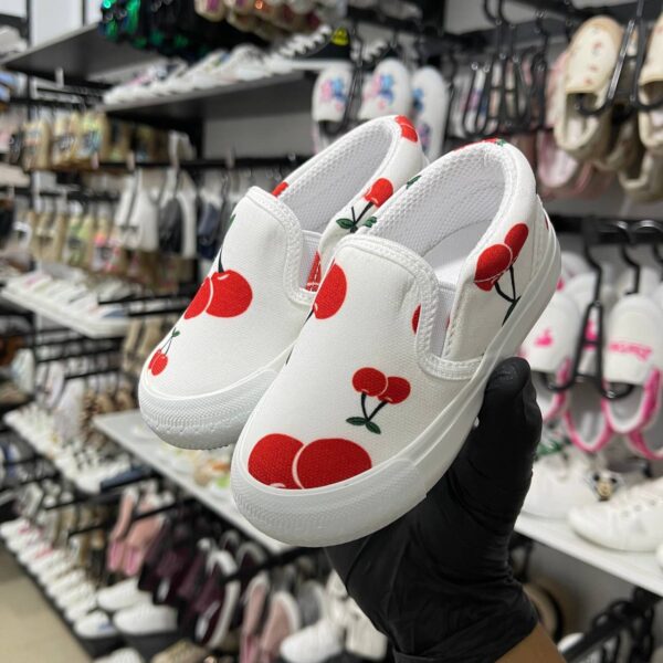 ⁦بانس طباعة كريز – Vans Cherry⁩ - الصورة ⁦3⁩