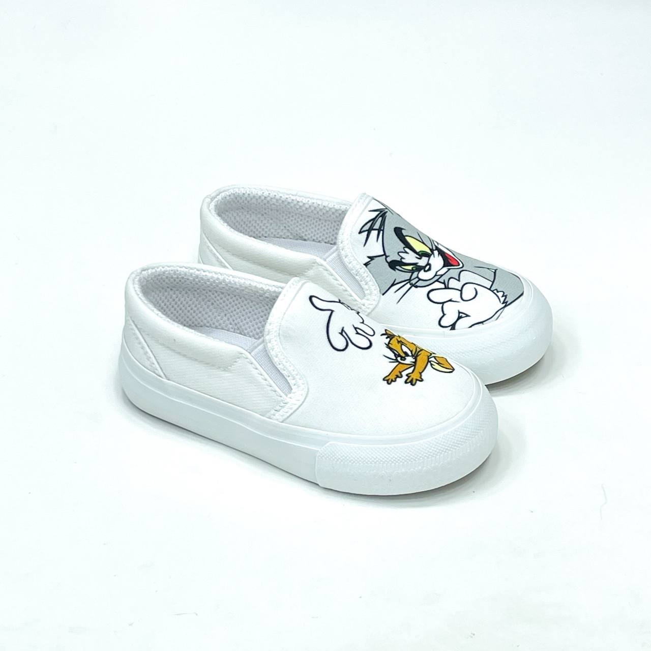 بانس توم وجيري ابيض _ Tom And Jerry Vans
