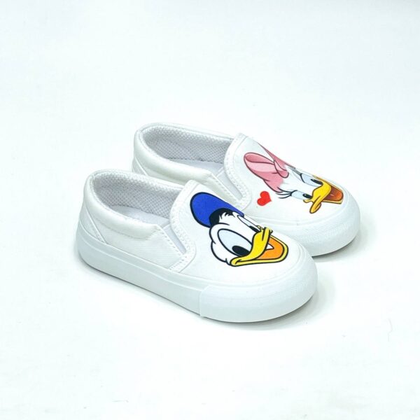 بانس Ta بطوط ابيض _ Donald Duck 🦆 Vans