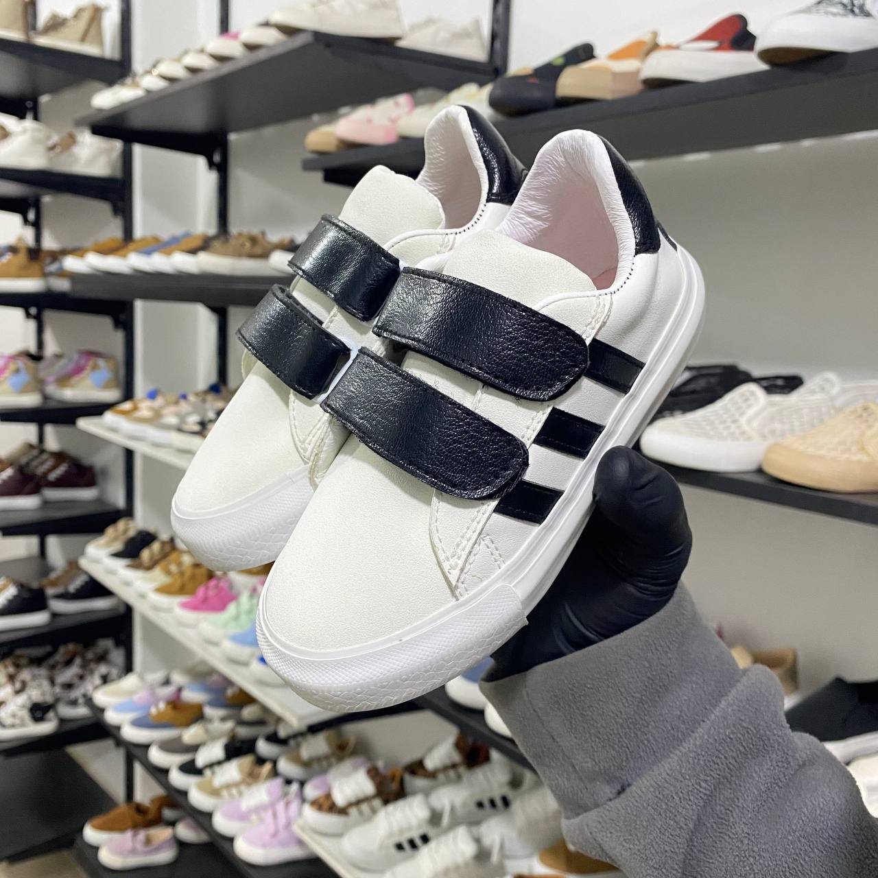 كومبس (487) 2 برت ابيض * اسود _ Comps Shoes - الصورة 2