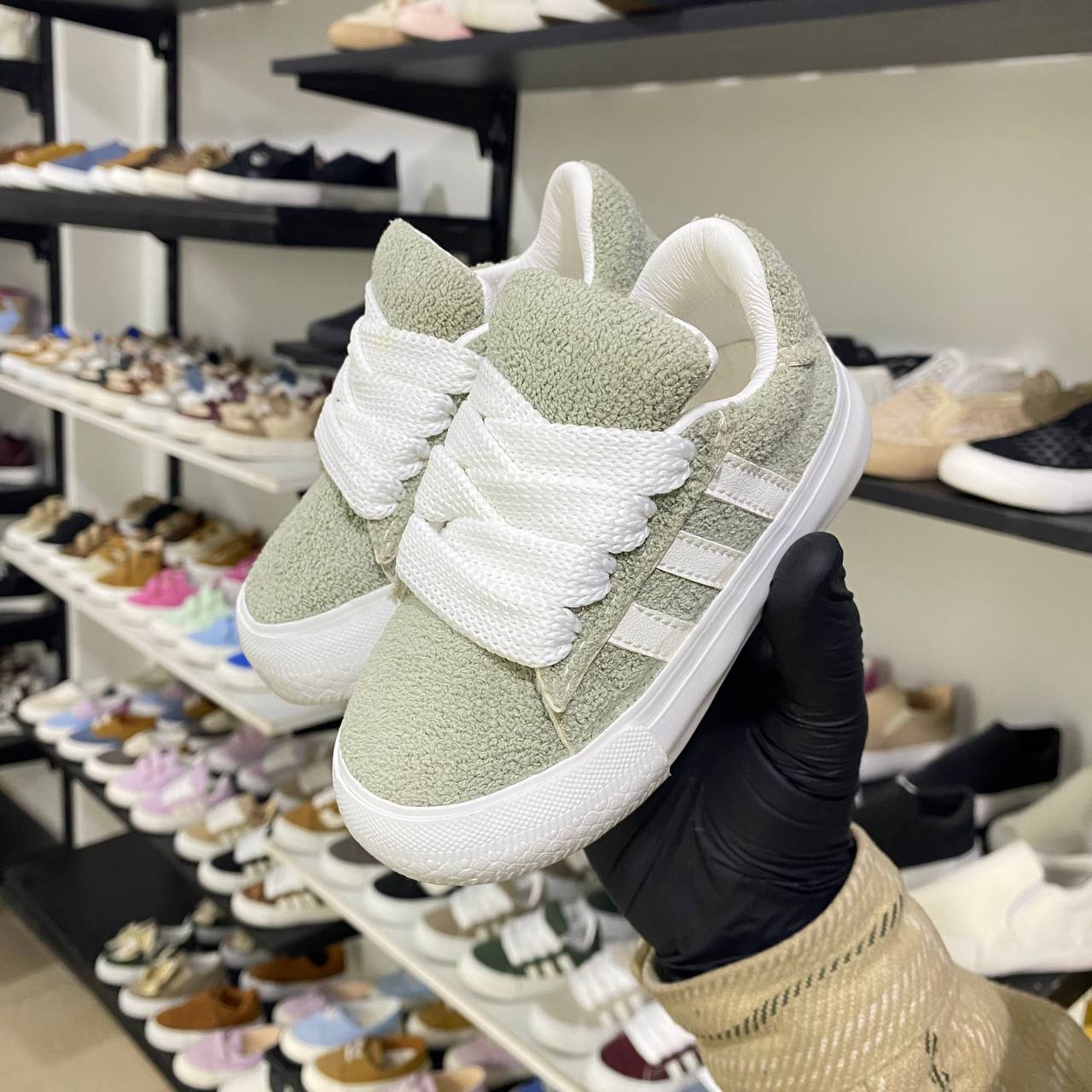 كومبس (487) V-20 مينت جرين _ Comps Shoes - الصورة 2