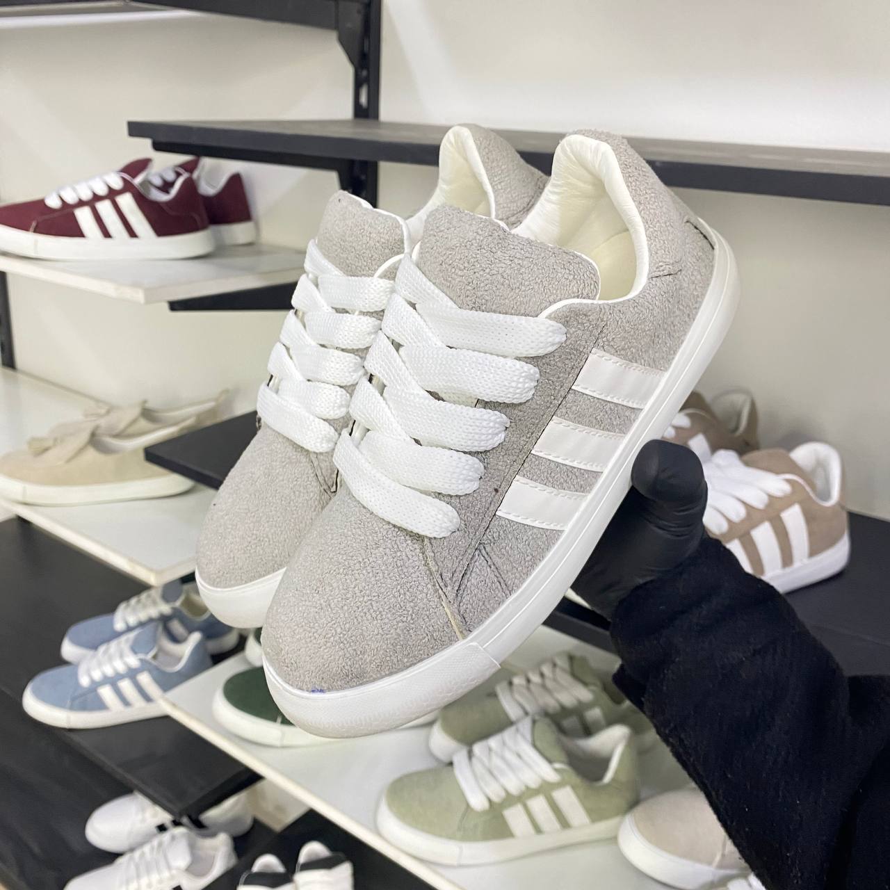 كومبس (487) V-20 رمادي _ Comps Shoes - الصورة 3