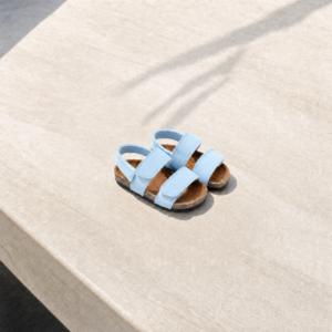 صندل تريو لبني غامق (108) - Trio Light blue Sandal